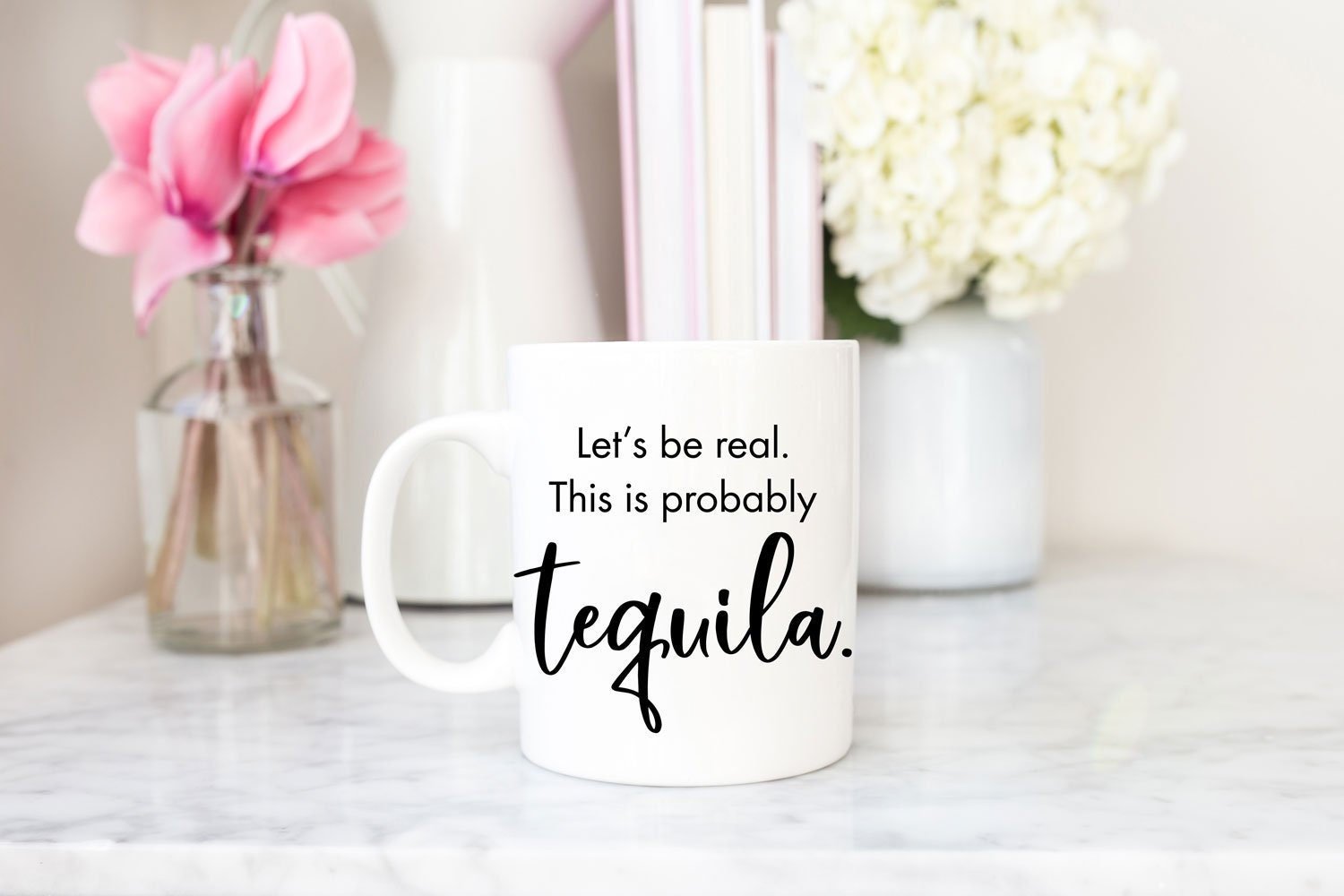 Probably tequila funny coffee mug, cute tequila coffee mug - Send Me a Dream