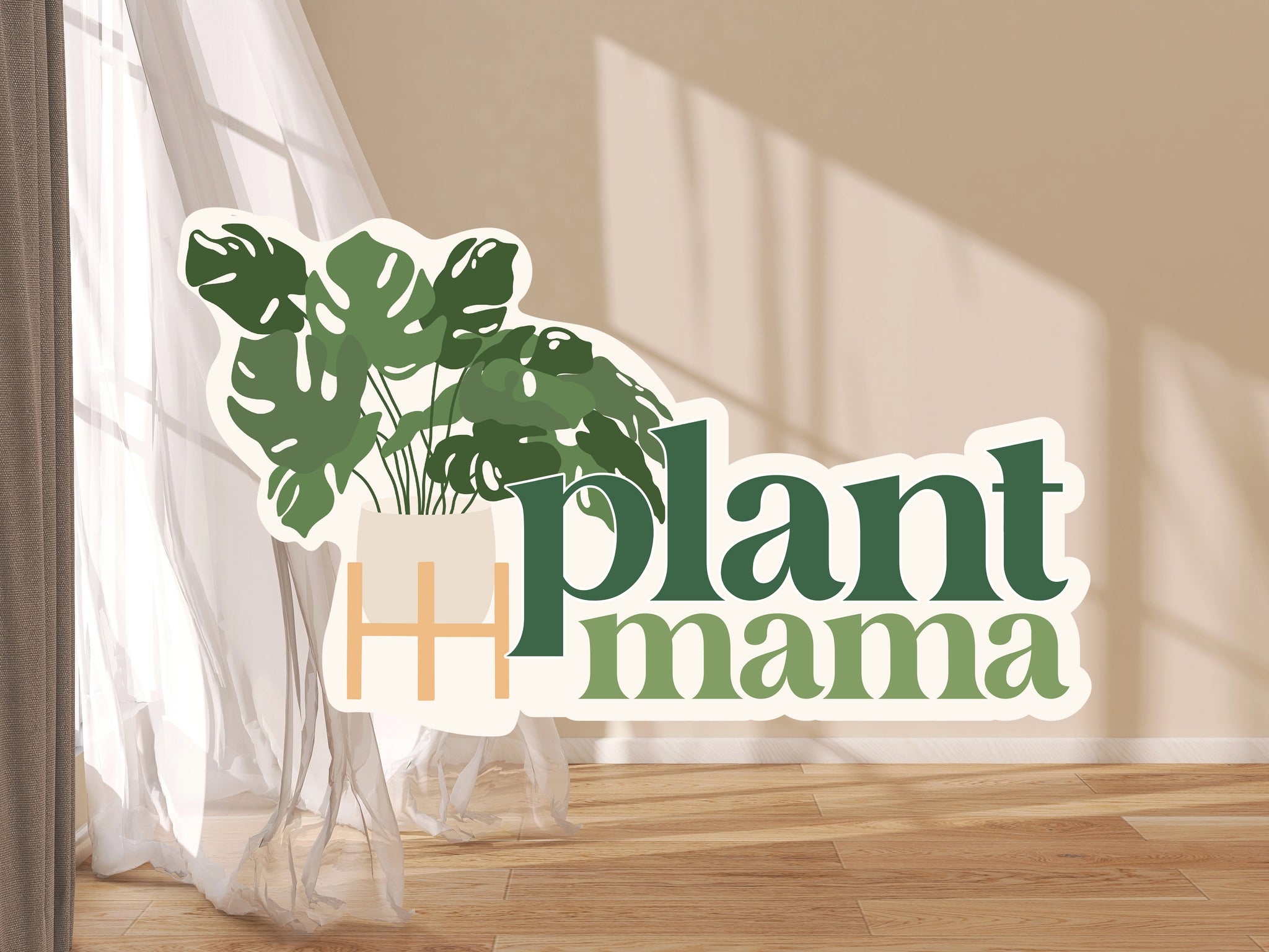 Plant Mama Sticker