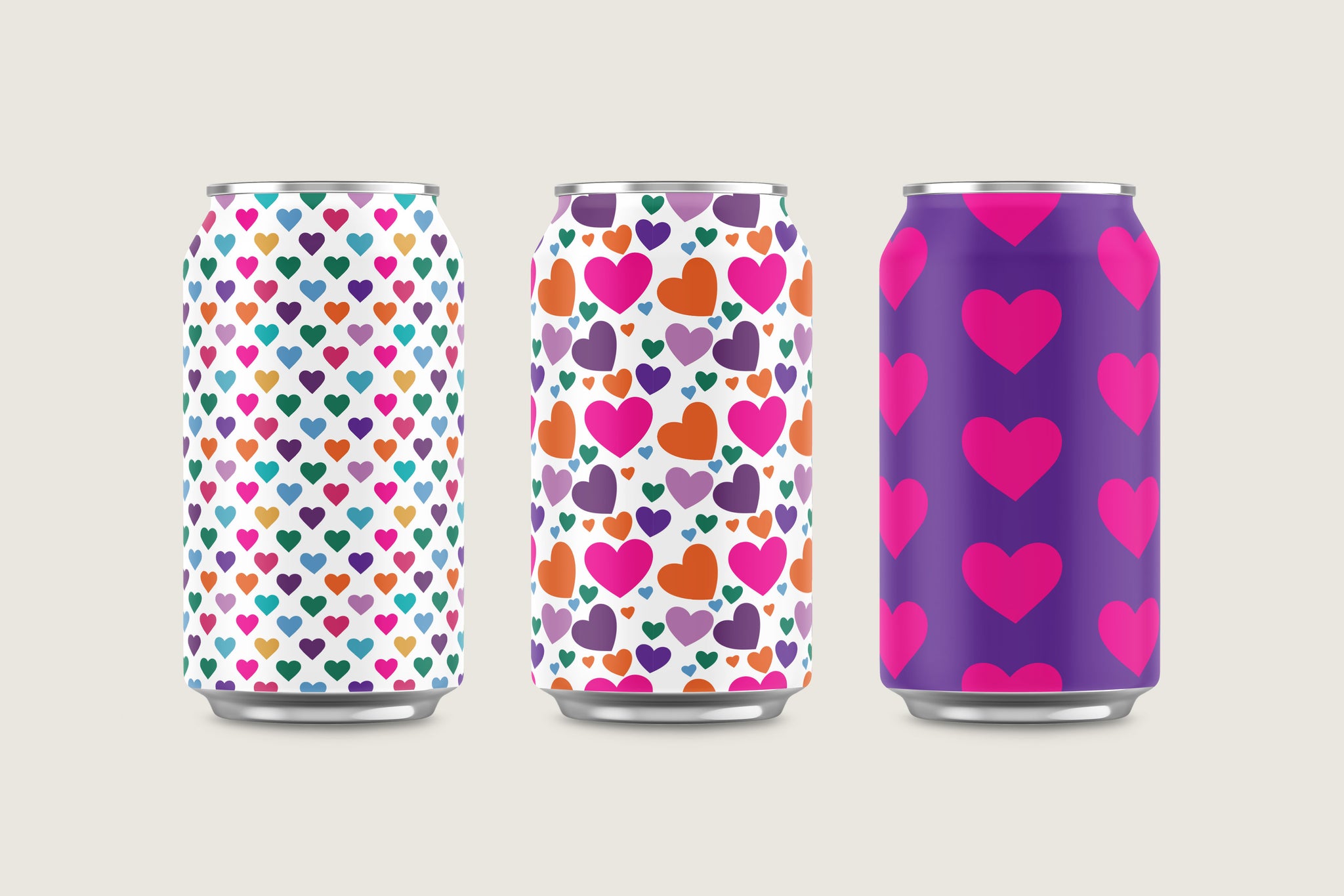 6 Cute Heart Patterns