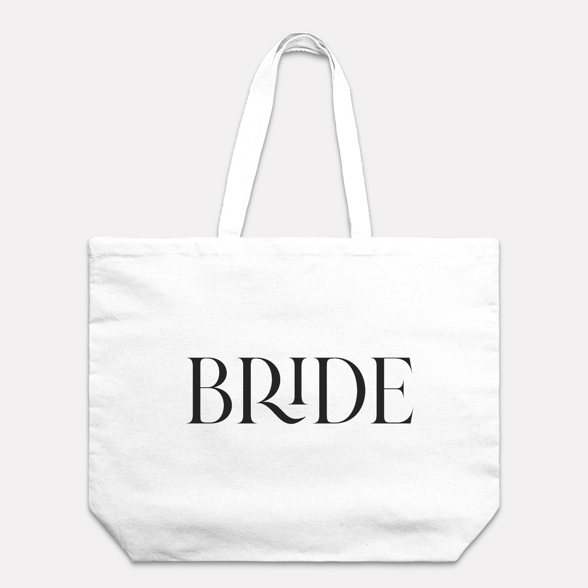 Bride Tote, Oversized Tote Gift for Bride