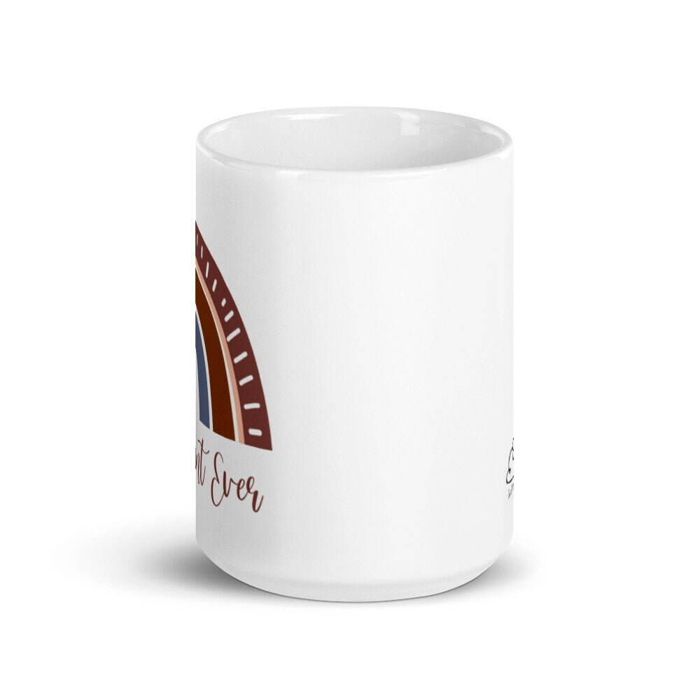 Best Aunt Ever Oversized Rainbow Mug