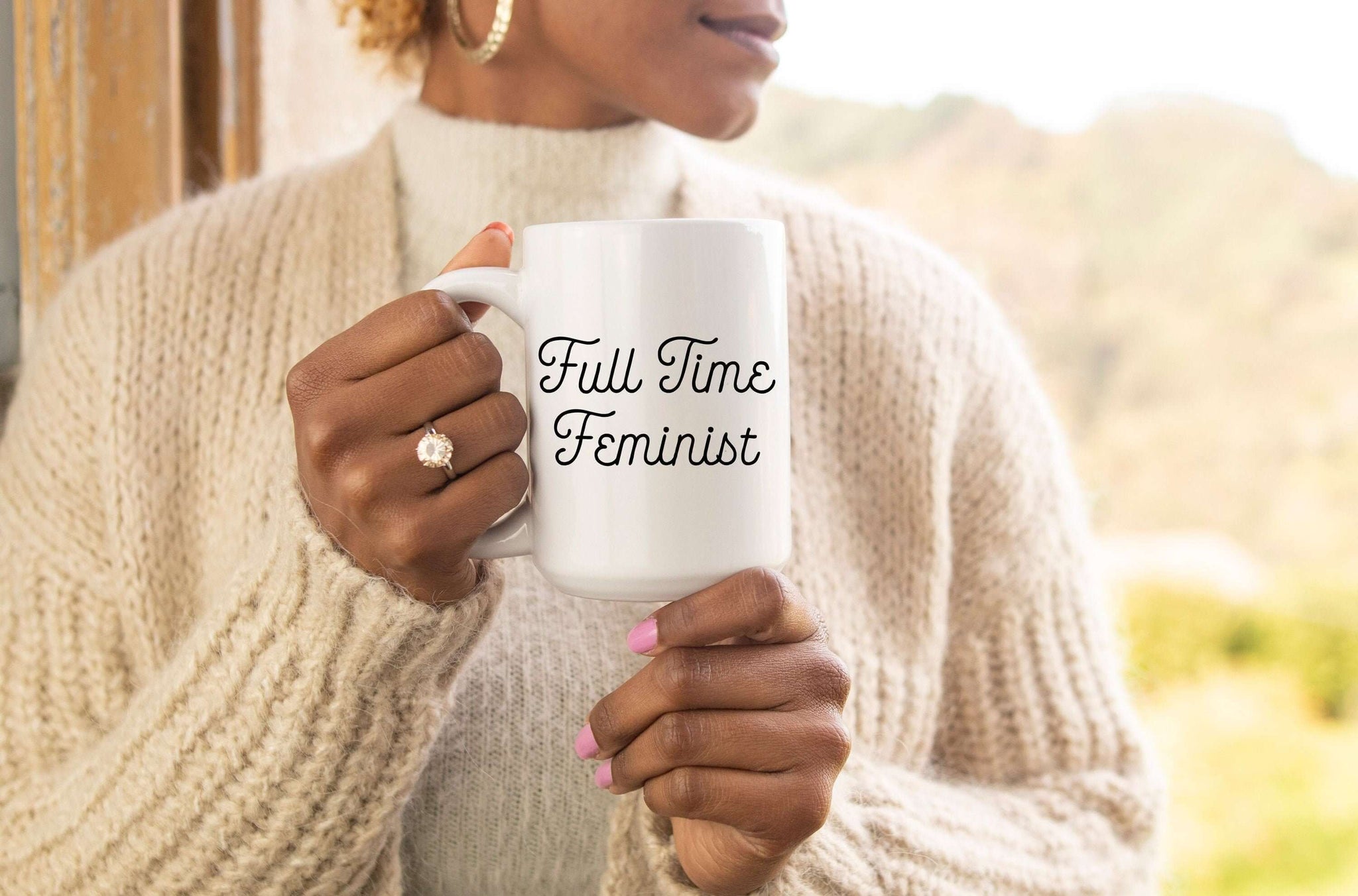 Full Time Feminist Mug - Send Me a Dream