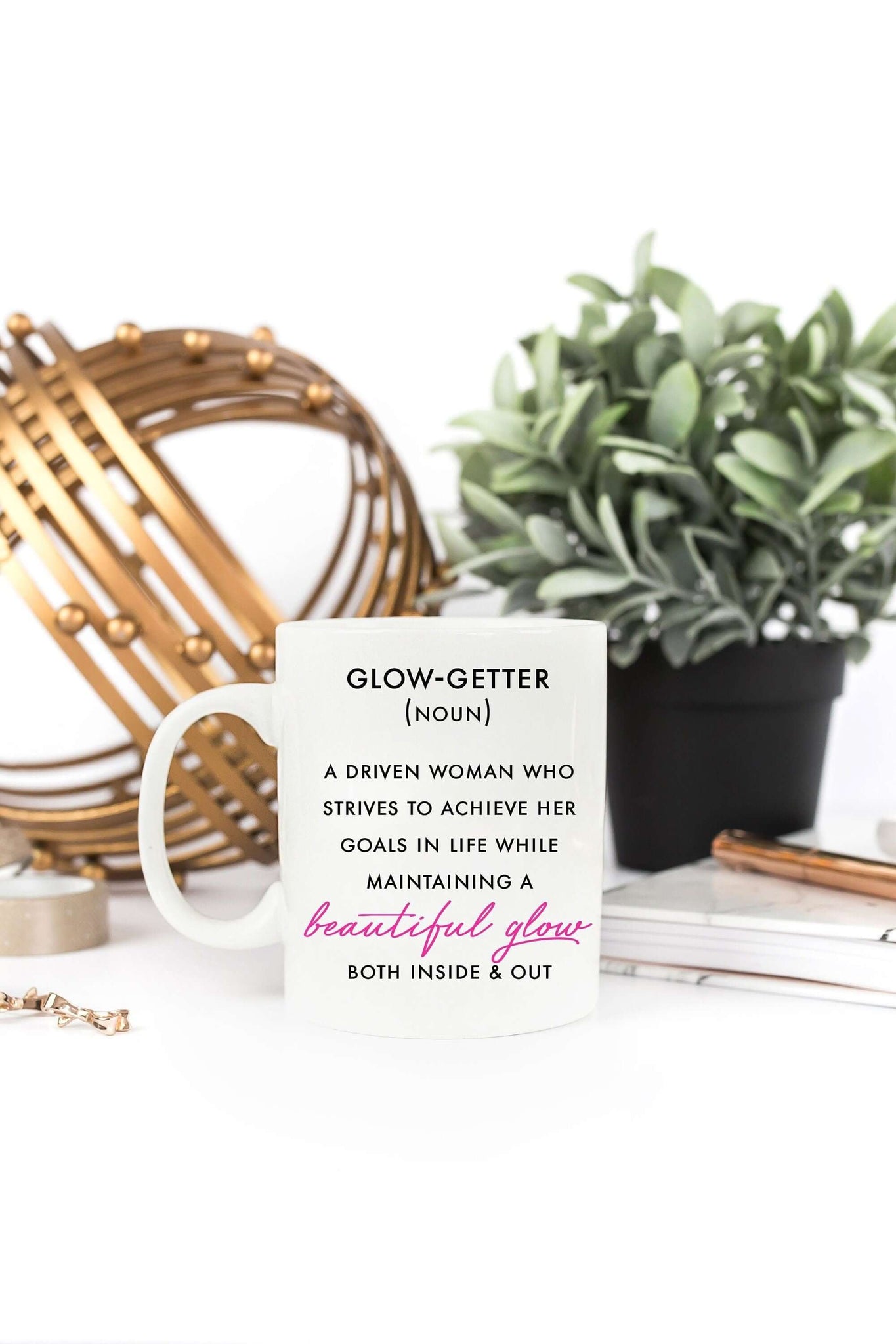 Glow Getter Luxe Mug - Send Me a Dream