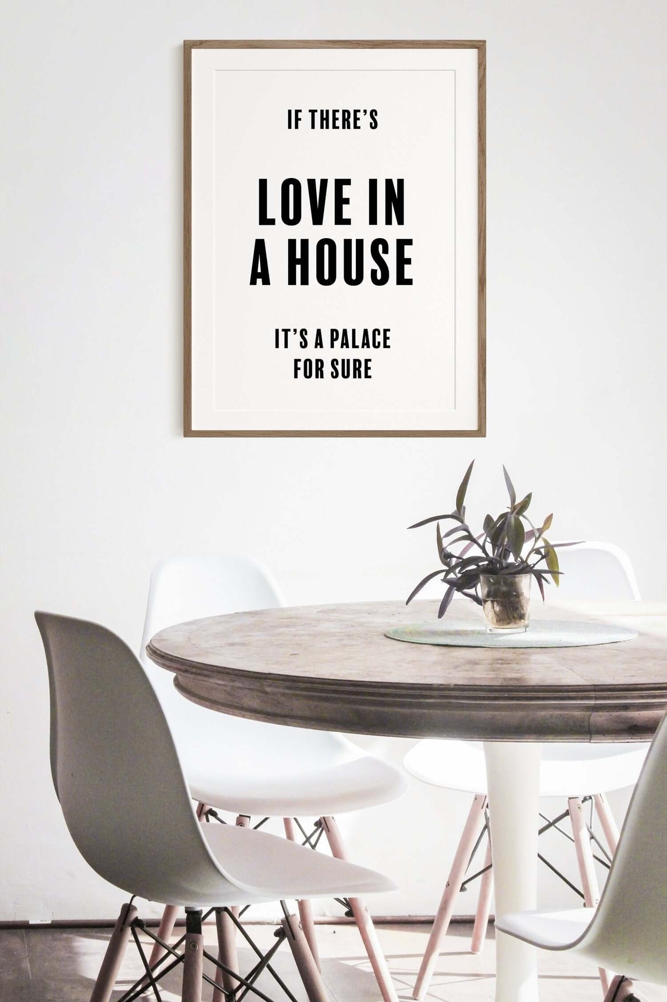 If There's Love in a House Wall Decor Print - Send Me a Dream