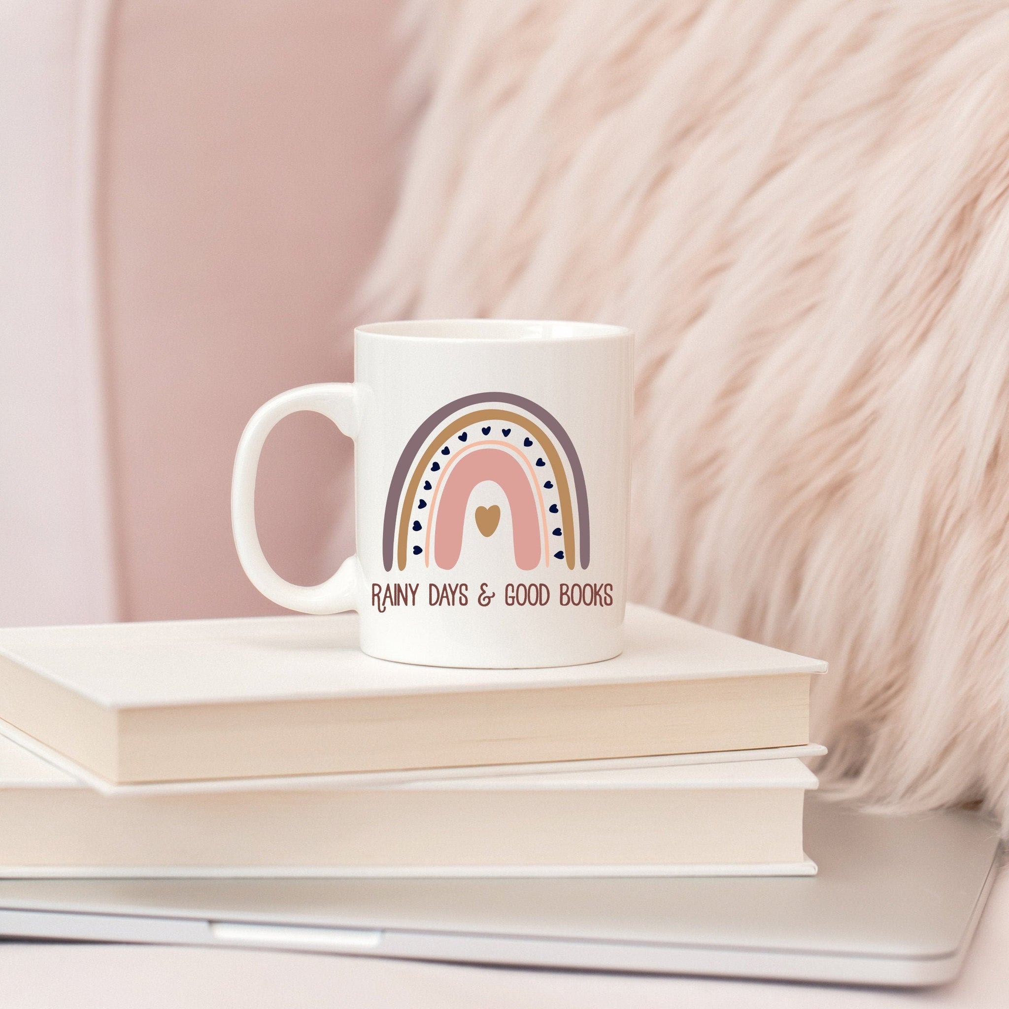 Rainy Days and Good Books Luxe Oversized Mug - Send Me a Dream
